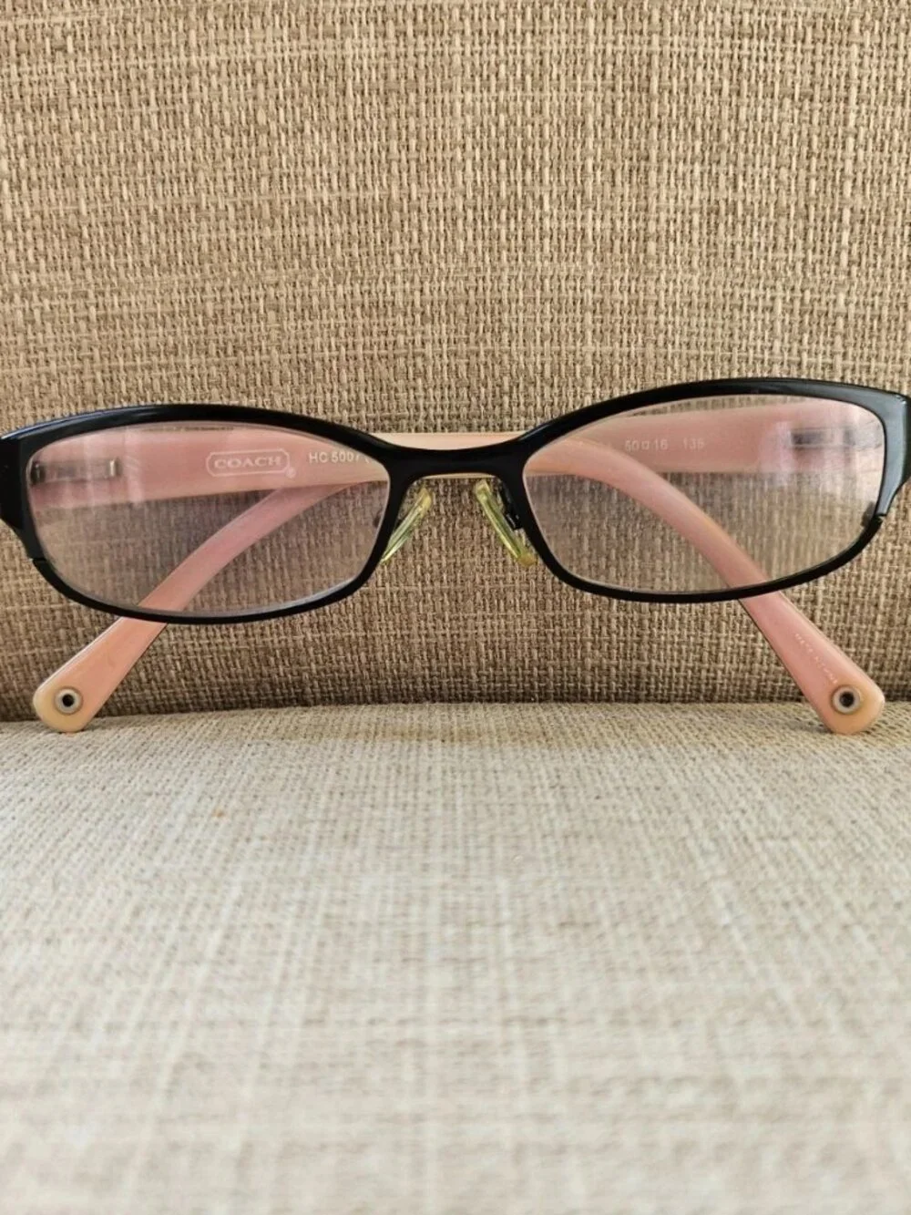 Coach Women Glasses Frame HC5007 Willow 9044 Satin Black Eyewear Eyeglasses